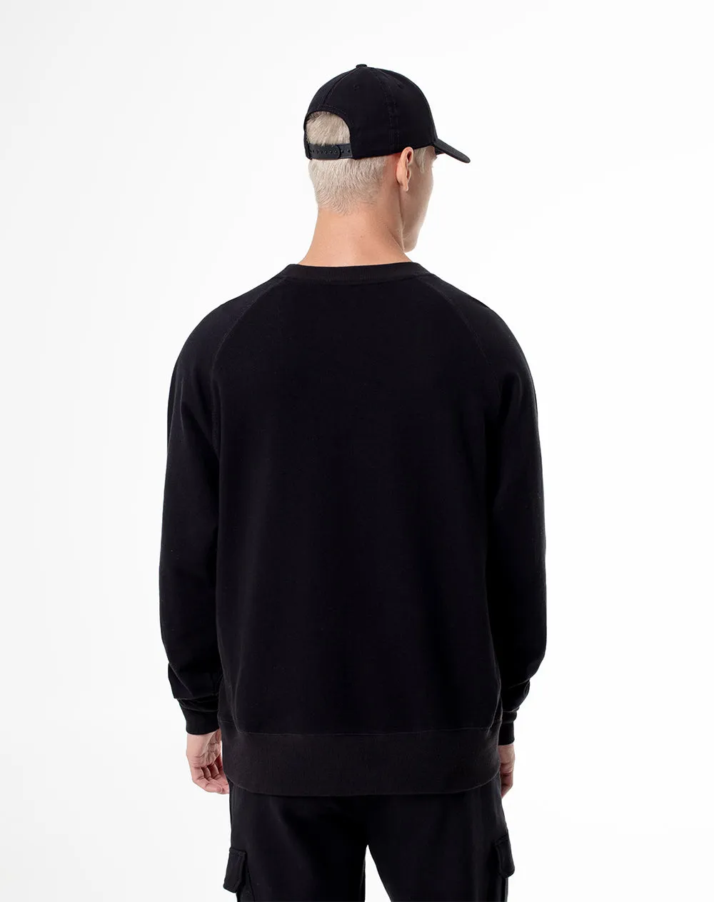 Buzo regular algodón negro hombre sold by Gef product image thumbnail 2