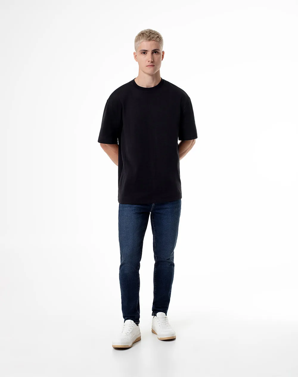 Jean skinny 68% algodón índigo oscuro hombre sold by Gef