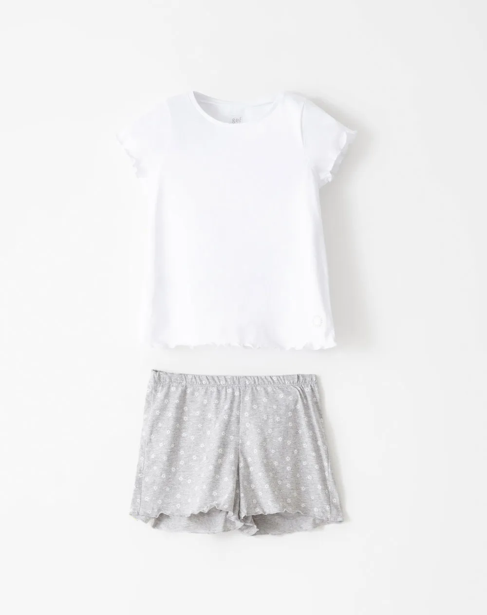 Camiseta + short de pijama niña algodón surtida sold by Gef product image thumbnail 5