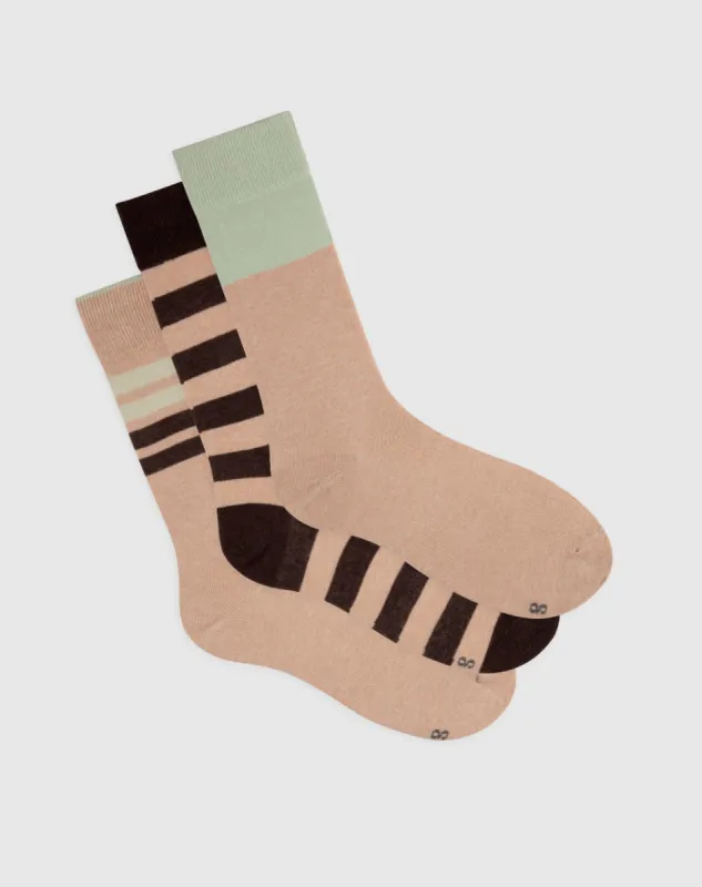 Medias hombre largas algodón pack x3 surtido sold by Gef