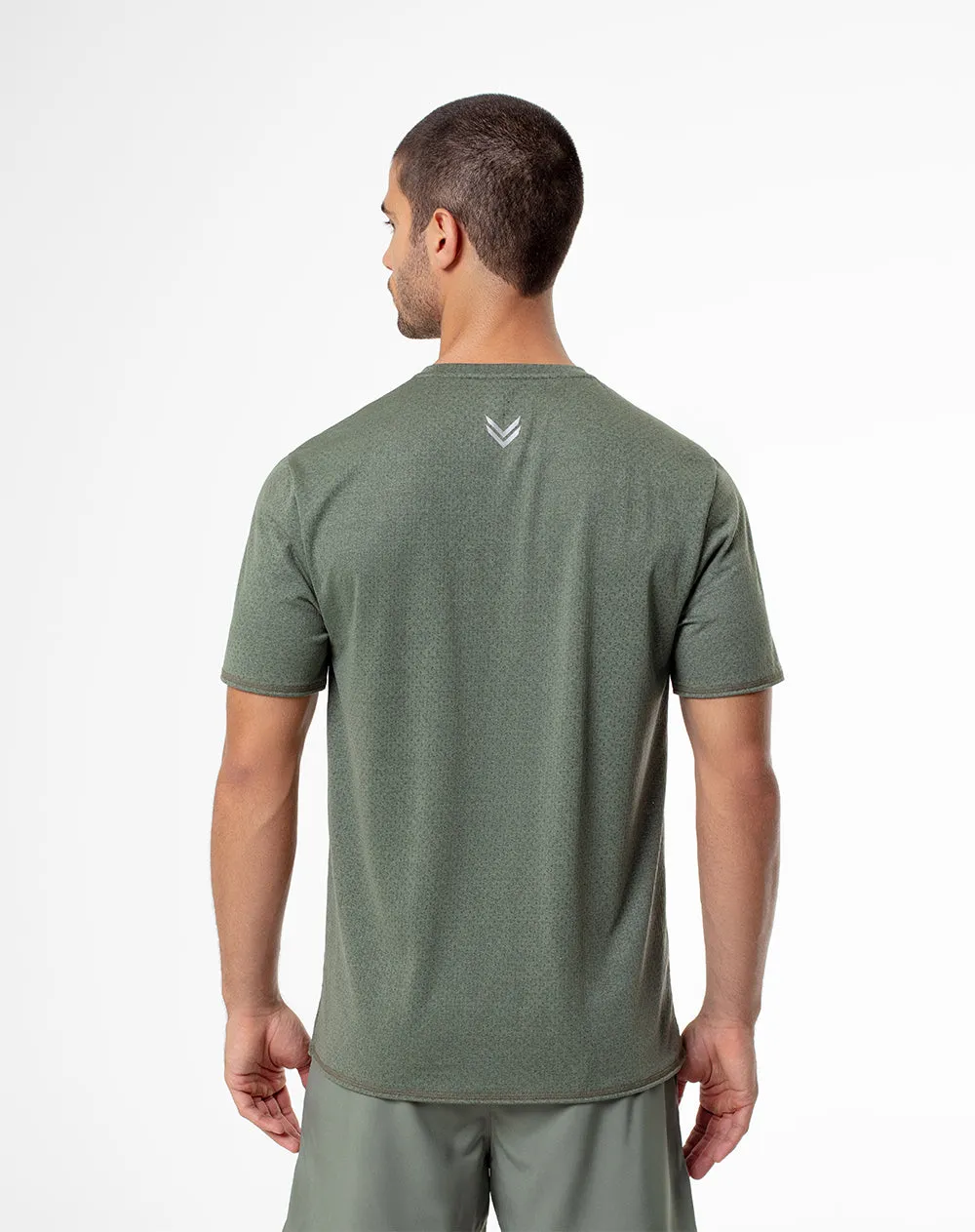 Camiseta deportiva control humedad verde hombre sold by Gef product image thumbnail 2