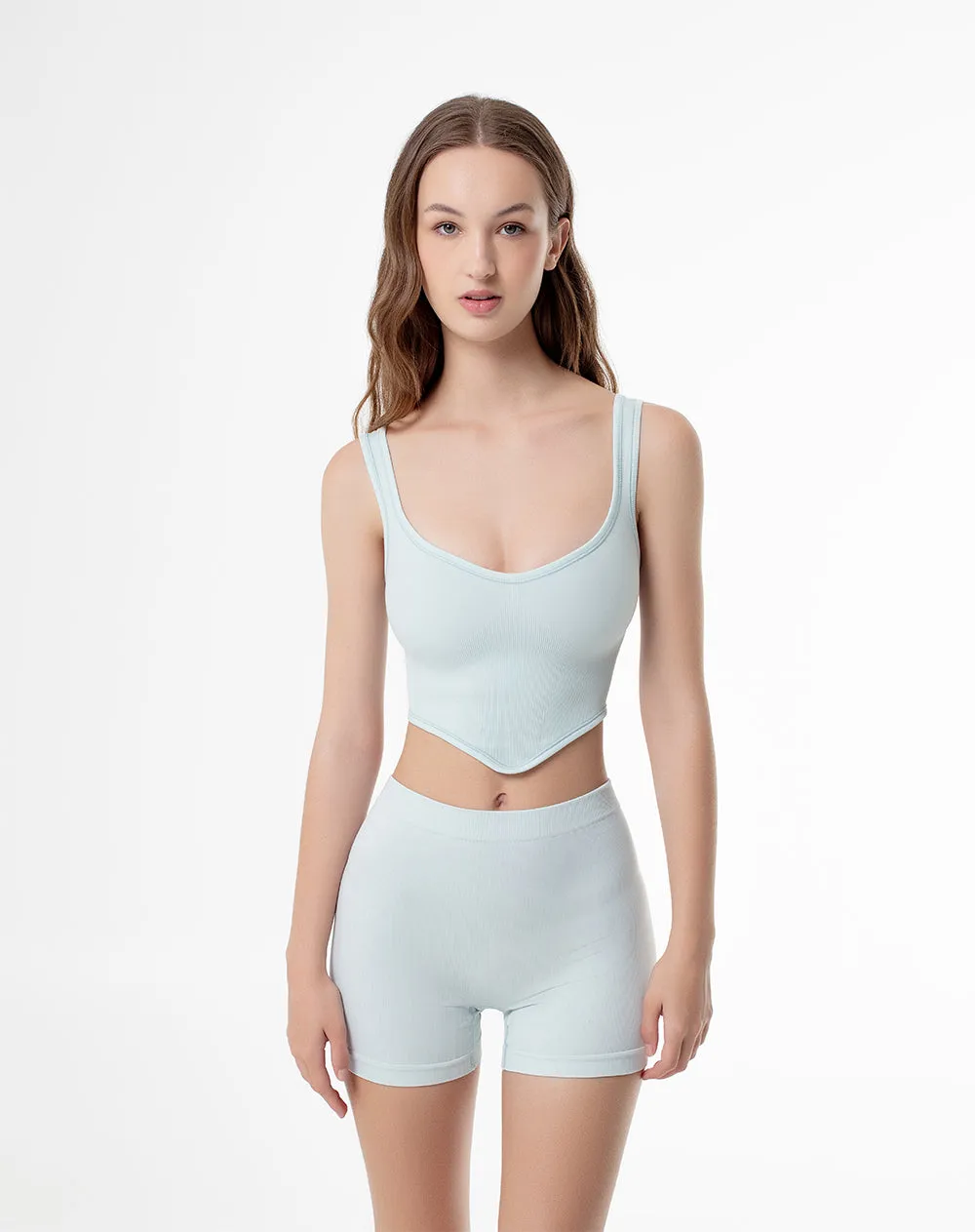 Short pantaloneta azul sold by Gef