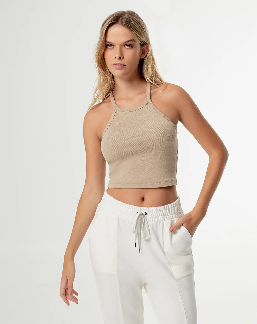 Camiseta slim fit tiras habana sold by Gef