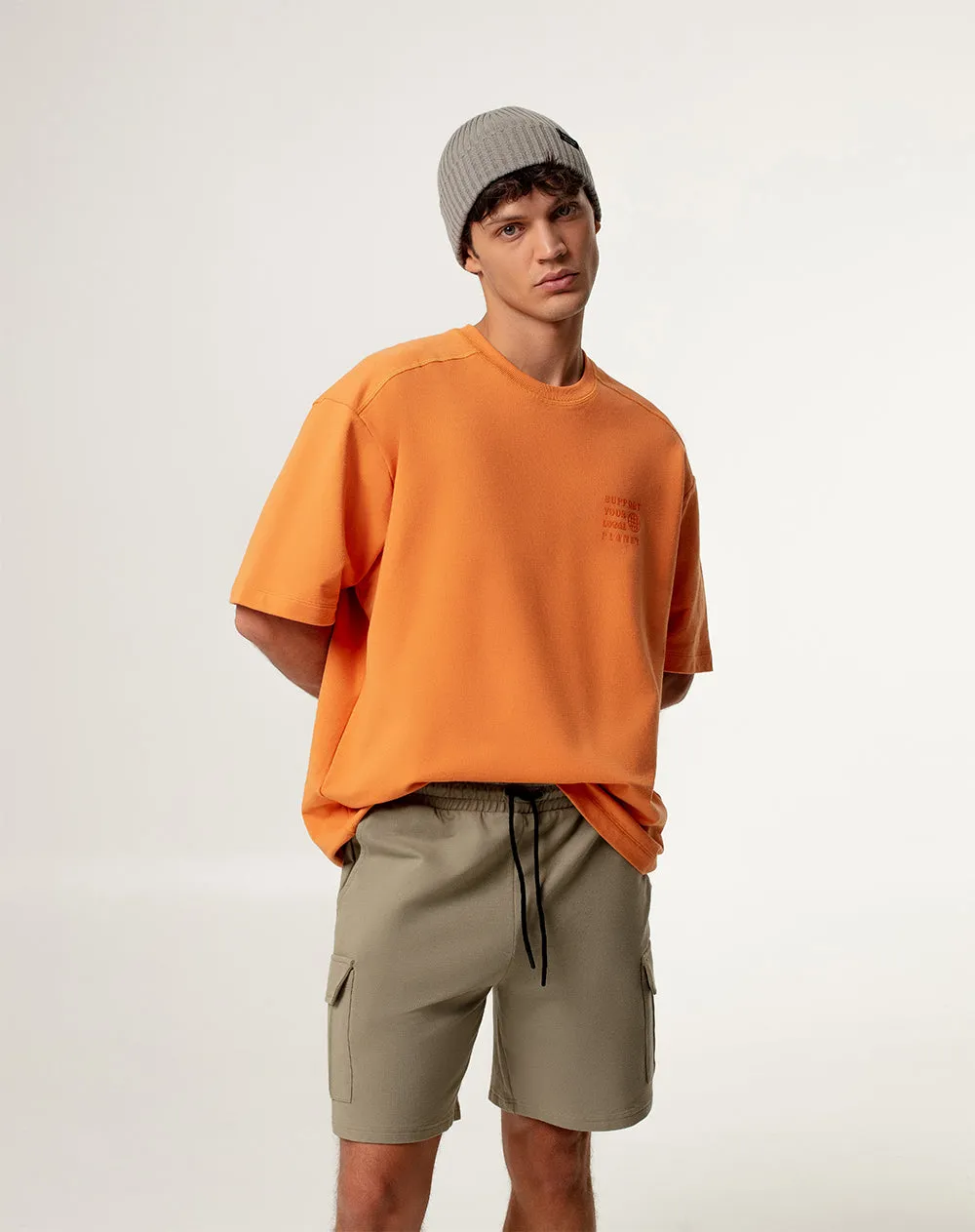 Bermuda regular fit verde sold by Gef