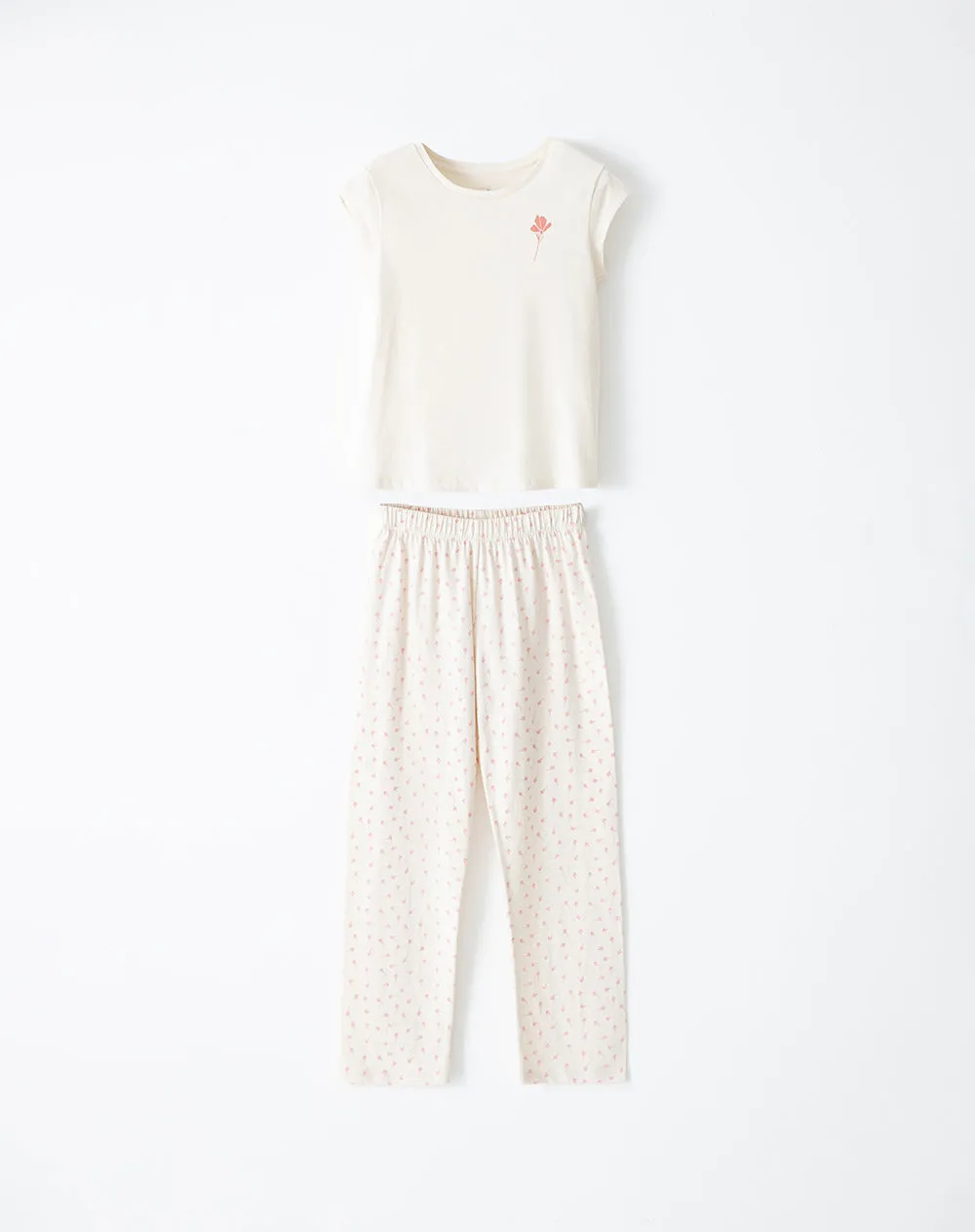 Pijama regular fit manga corta cruda sold by Gef