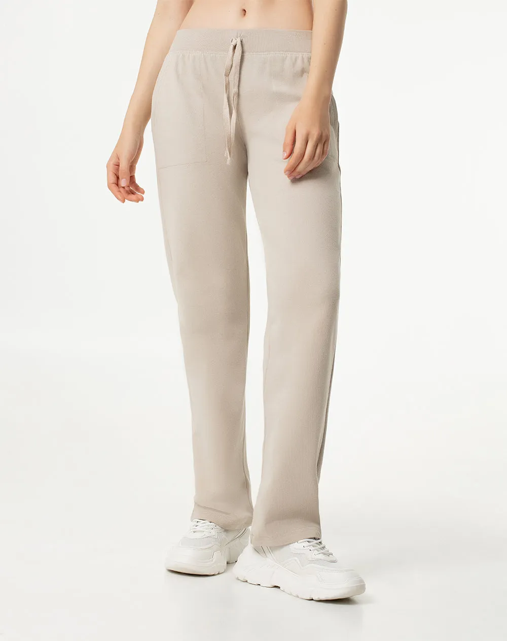 Jogger regular fit tiro medio habano sold by Gef product image thumbnail 3