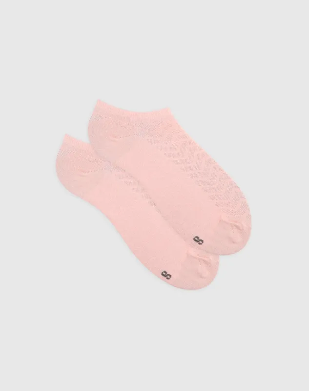 Medias mujer tobillera corta algodón rosadas sold by Gef
