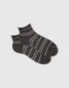 Medias cortas gris jaspe oscuro sold by Gef