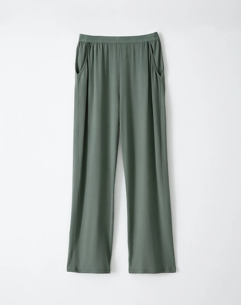 Pantalón regular fit tiro alto verde sold by Gef product image thumbnail 5