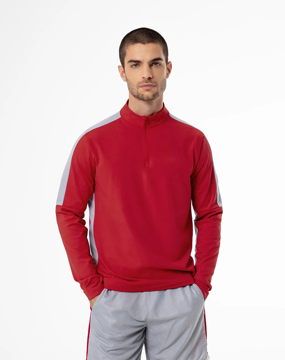 Buzo deportivo secado rápido rojo hombre sold by Gef product image thumbnail 3