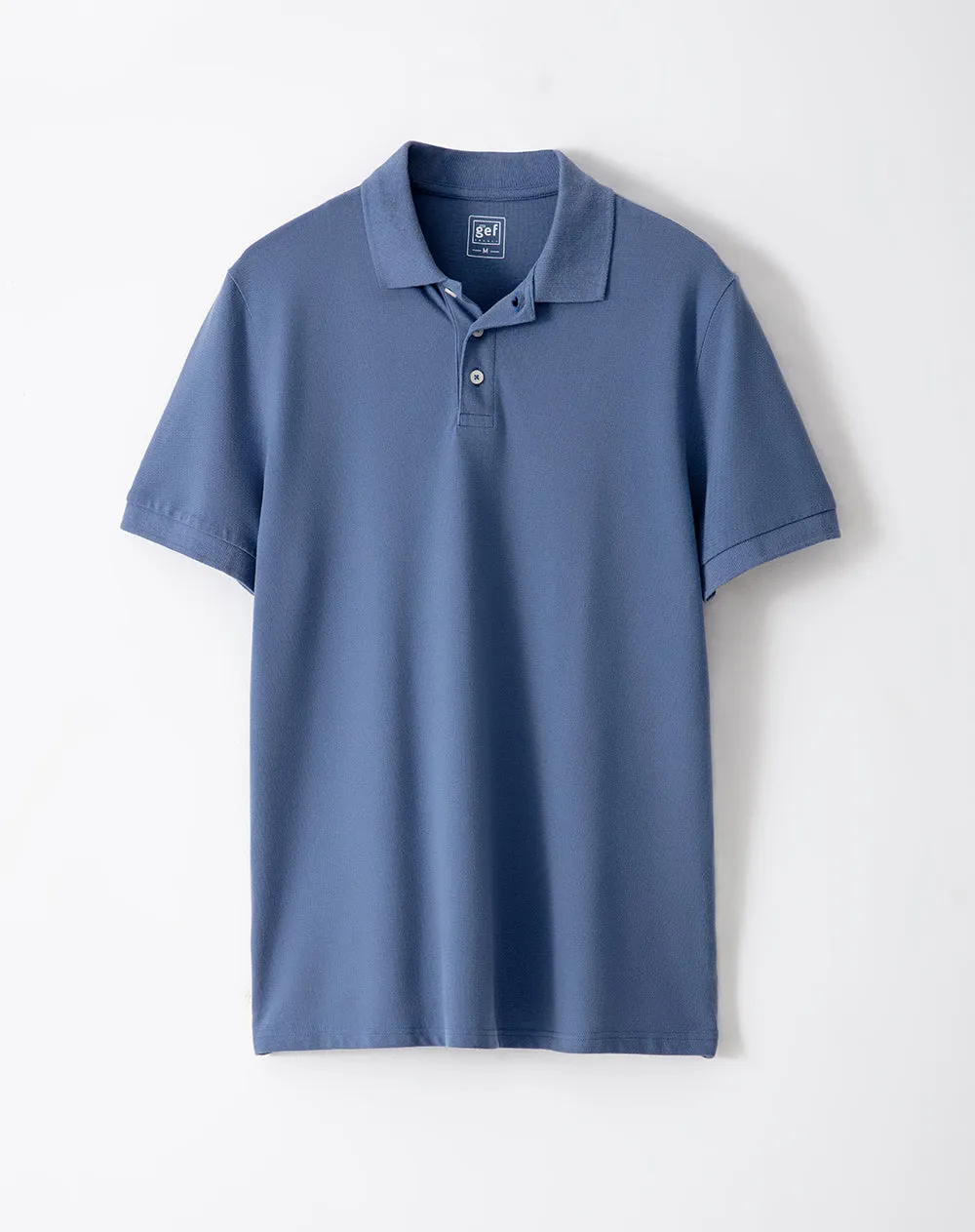 Polo slim algodón azul hombre sold by Gef product image thumbnail 5