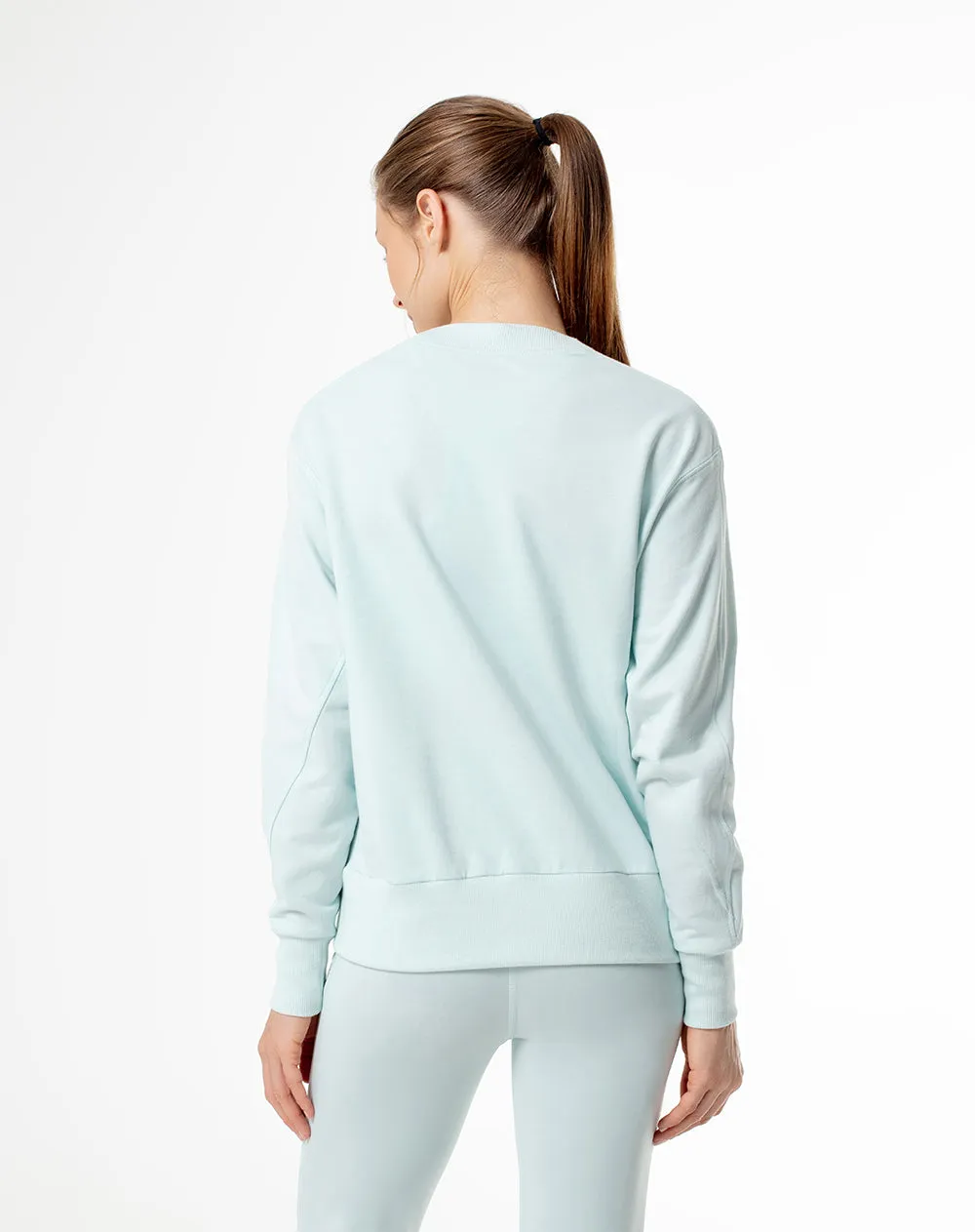 Buzo algodón sostenible holgado azul claro para mujer sold by Gef product image thumbnail 2