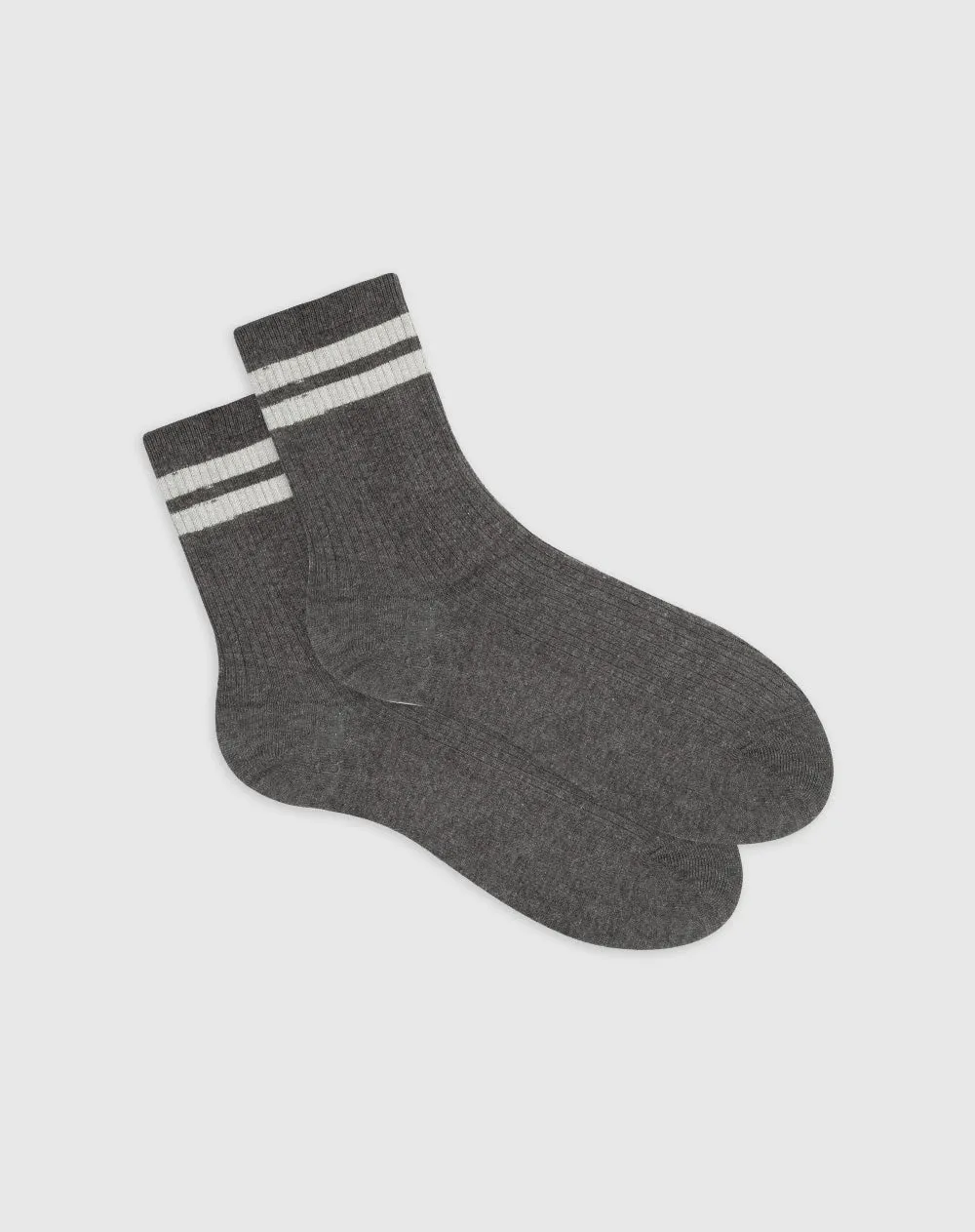 Medias para mujer tobilleras algodón grises oscuras sold by Gef