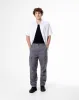 Cargo regular fit tiro medio gris sold by Gef