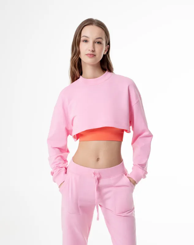 Buzo relaxed fit rosado sold by Gef