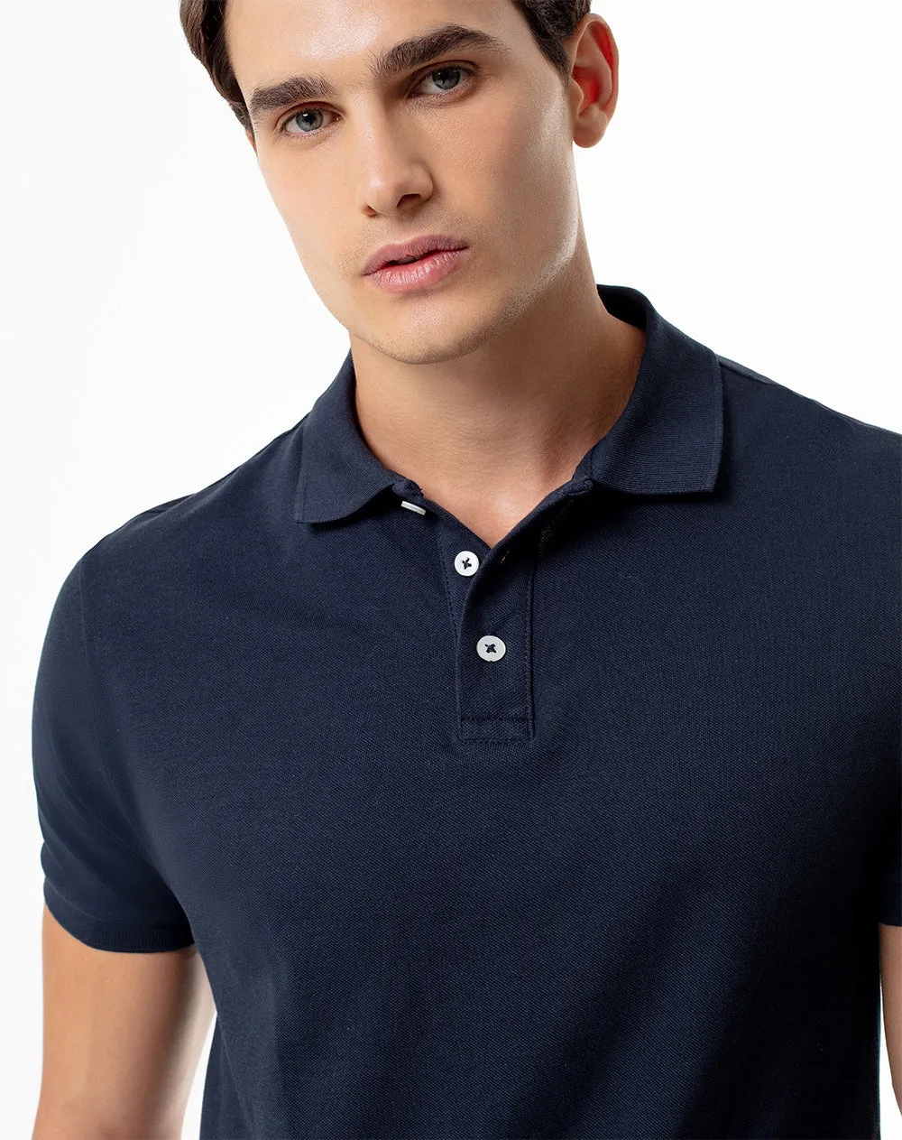 Polo slim fit azul sold by Gef product image thumbnail 3