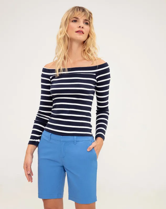 Bermuda slim fit azul sold by Gef
