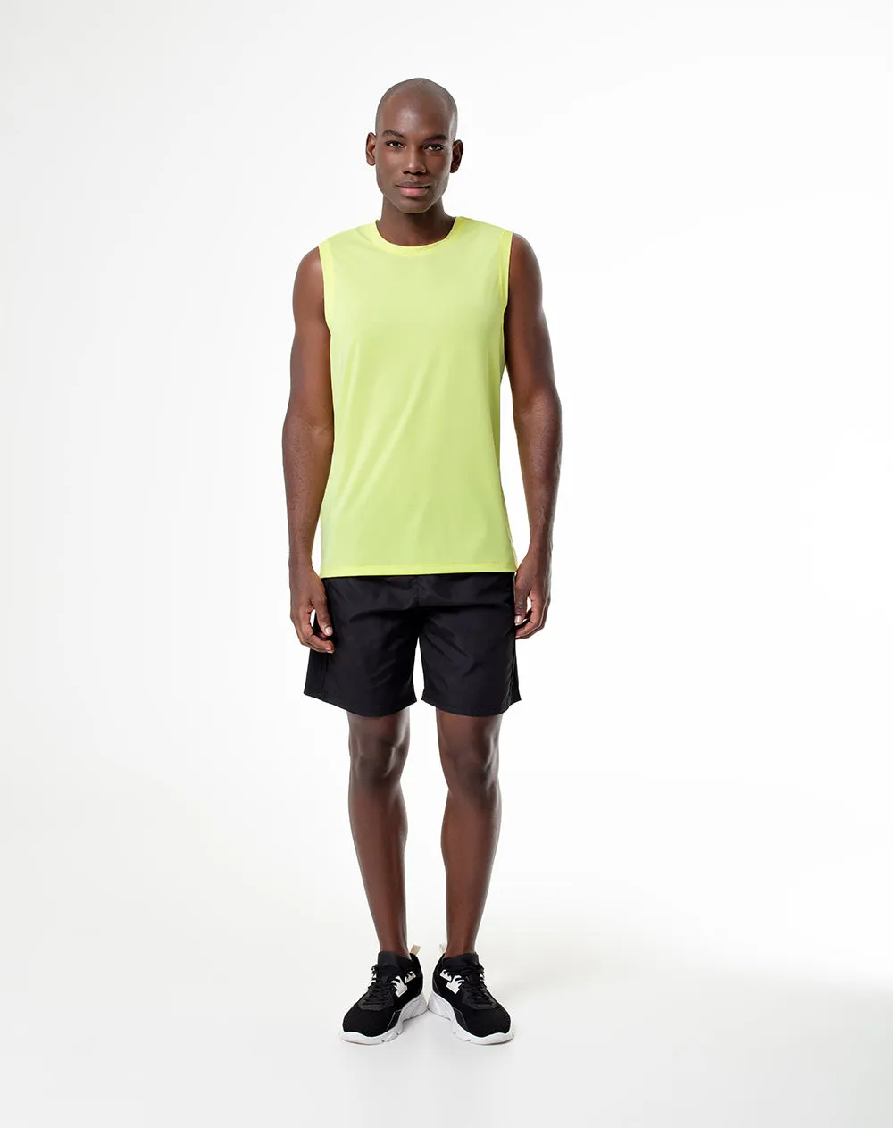 Camisilla deportiva antibacterial verde hombre sold by Gef product image thumbnail 4