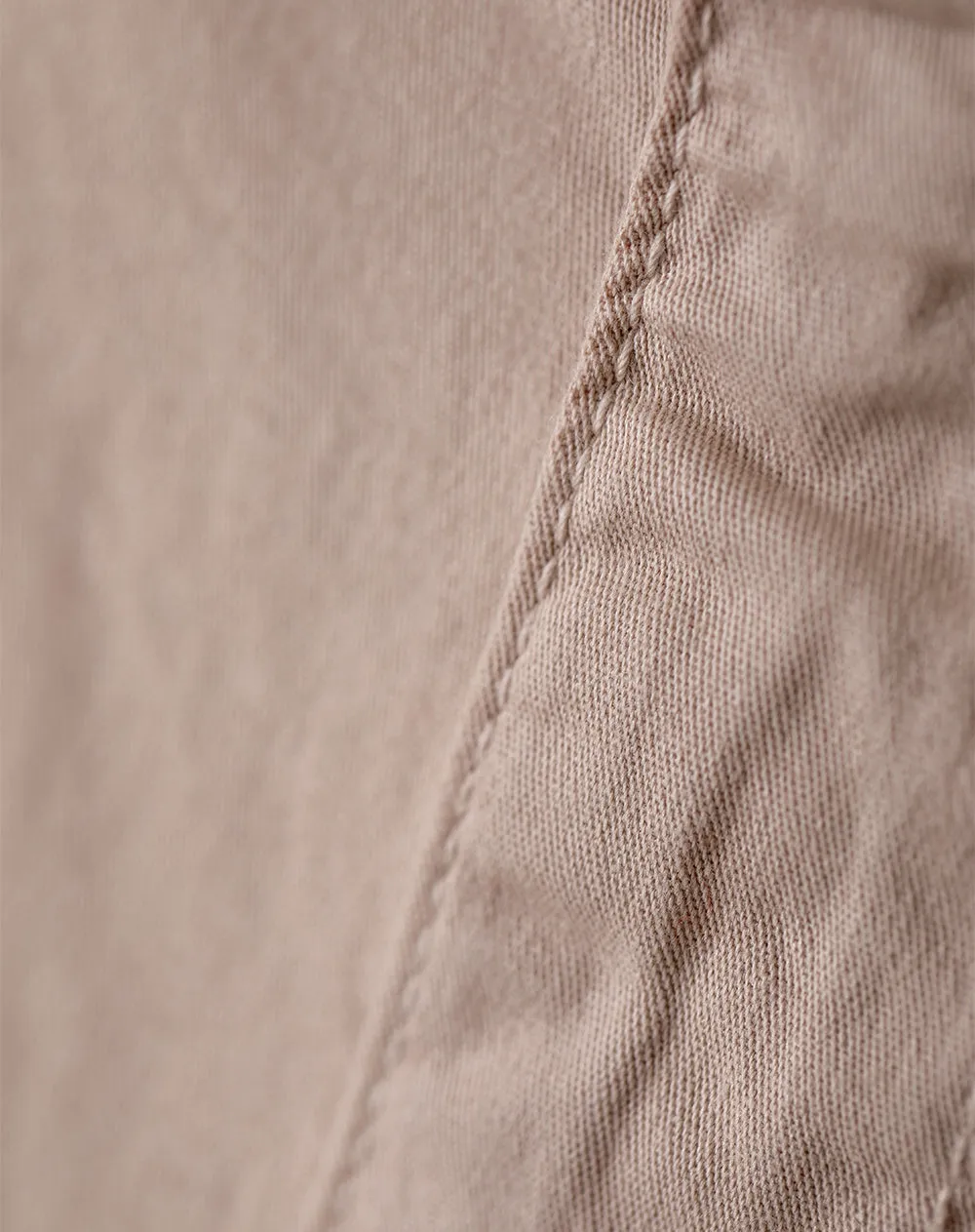 Pantalón cargo tiro medio algodón 5 bolsillos arena para mujer sold by Gef product image thumbnail 2