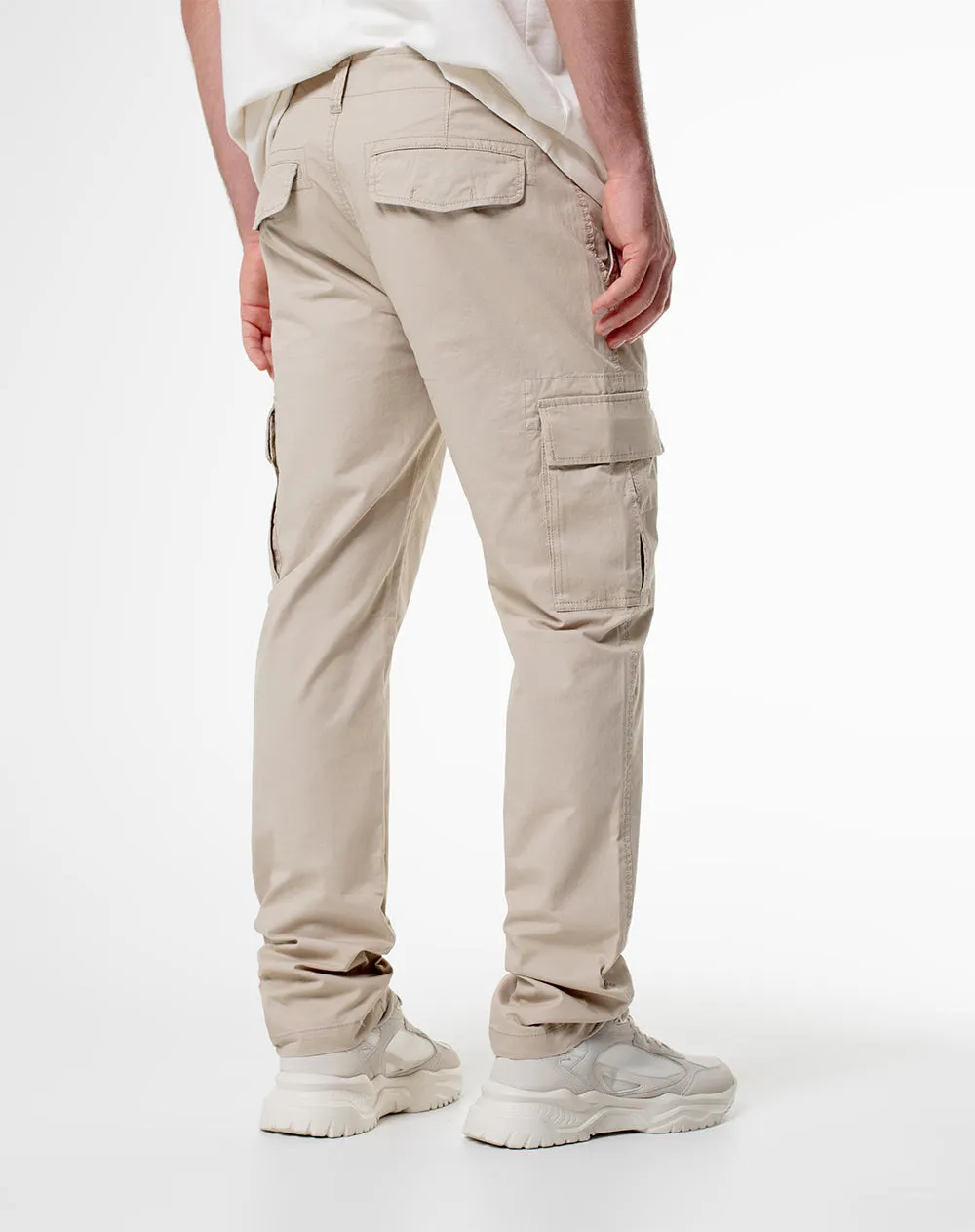 Pantalón cargo slim algodón habano hombre sold by Gef product image thumbnail 2