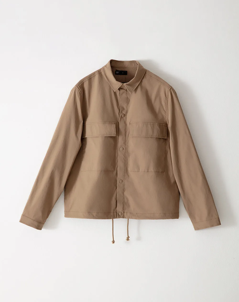 Camisa oversized fit manga larga habana sold by Gef product image thumbnail 5