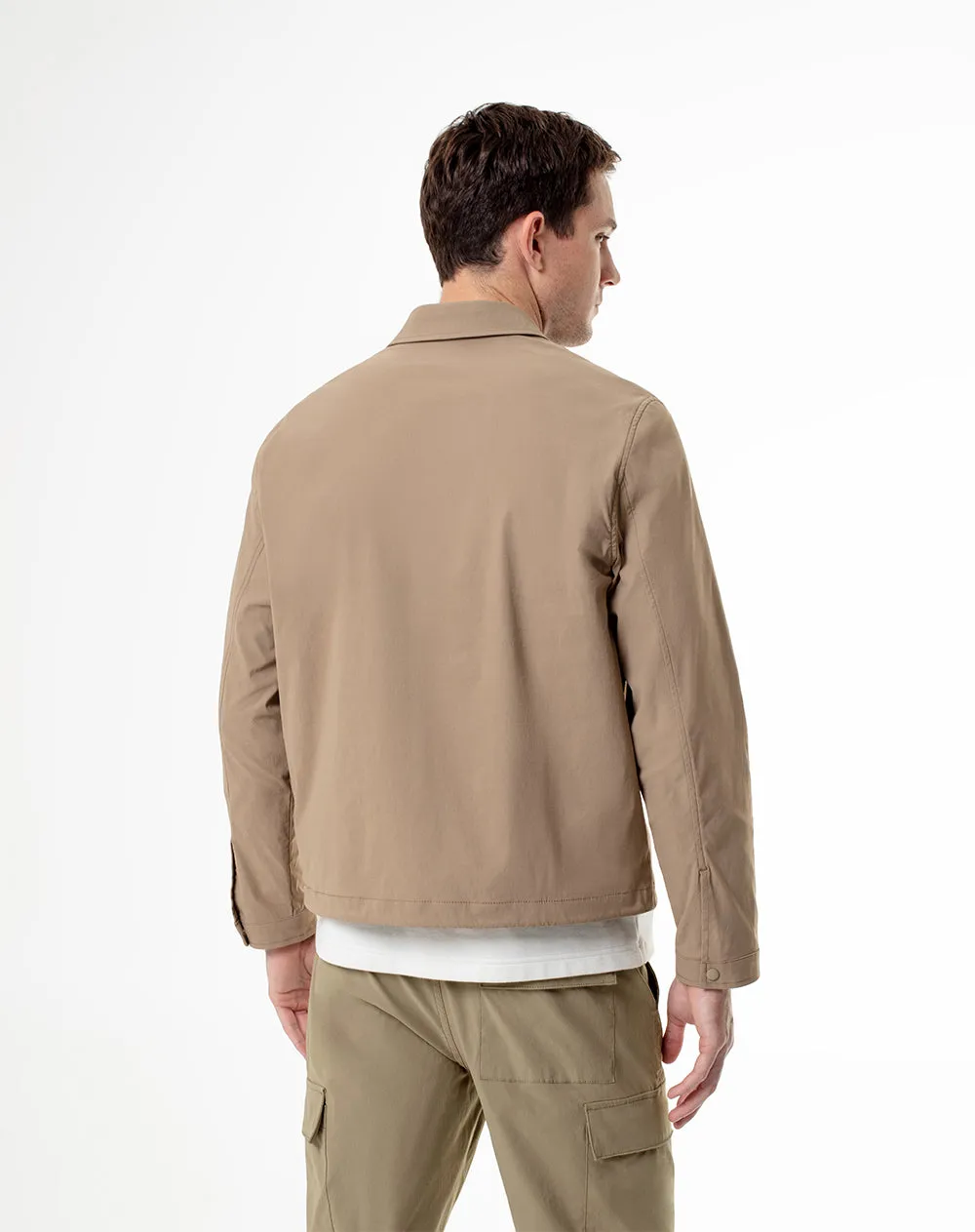 Camisa oversized fit manga larga habana sold by Gef product image thumbnail 2