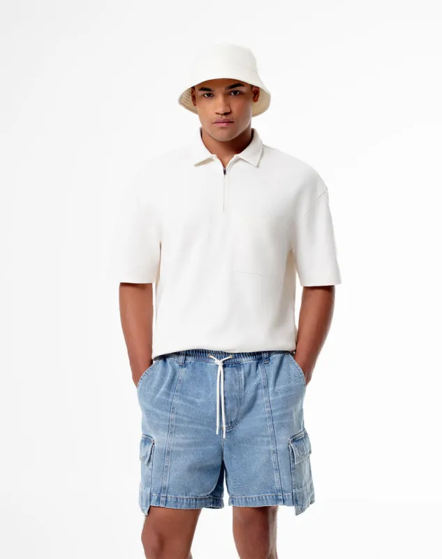 Bermuda regular fit índigo medio sold by Gef