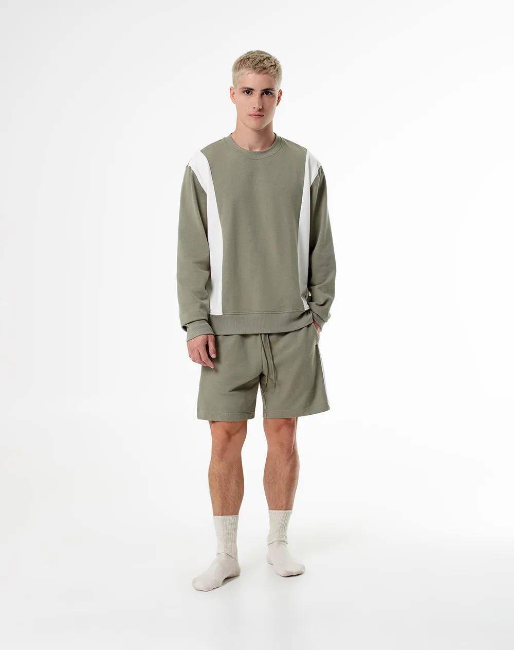 Short pantaloneta verde bloques sold by Gef product image thumbnail 3