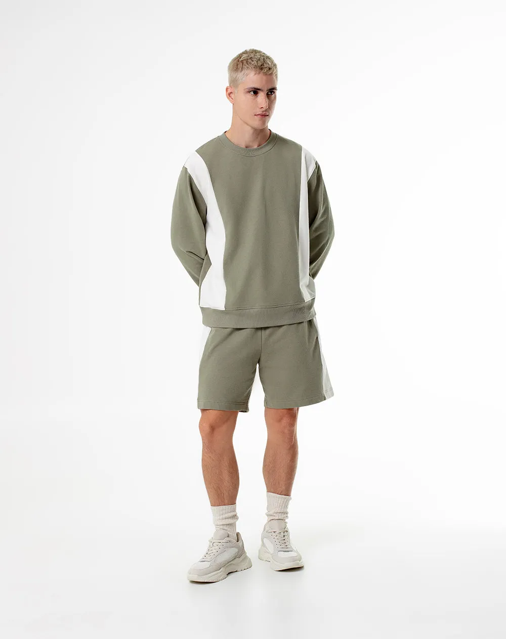 Short pantaloneta verde bloques sold by Gef product image thumbnail 5