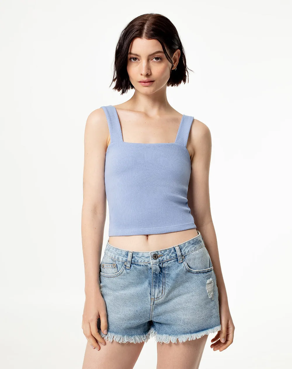 Camiseta slim fit azul sold by Gef