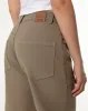Pantalón loose fit tiro medio en drill verde sold by Gef