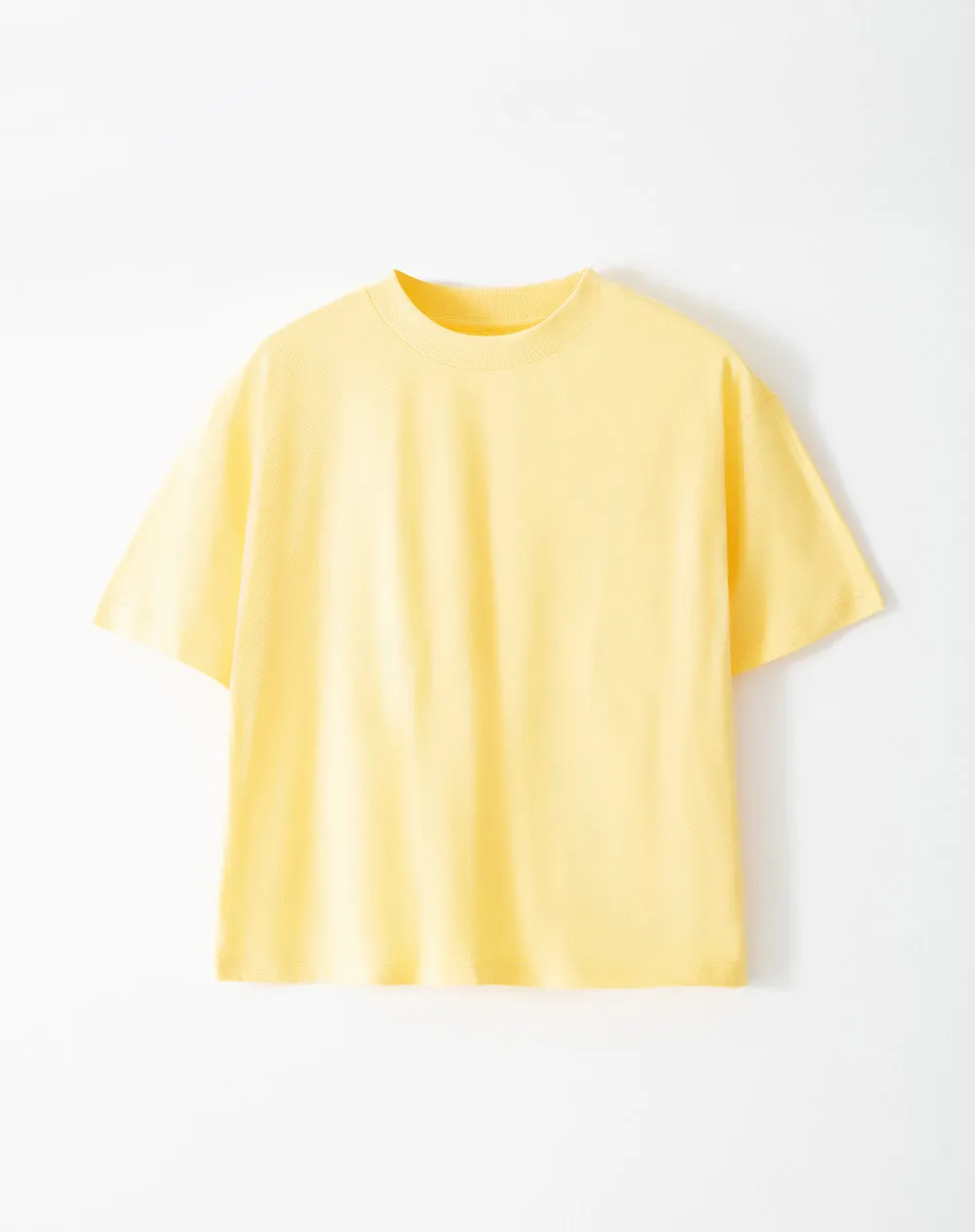 Camiseta relaxed fit manga corta amarilla sold by Gef product image thumbnail 5