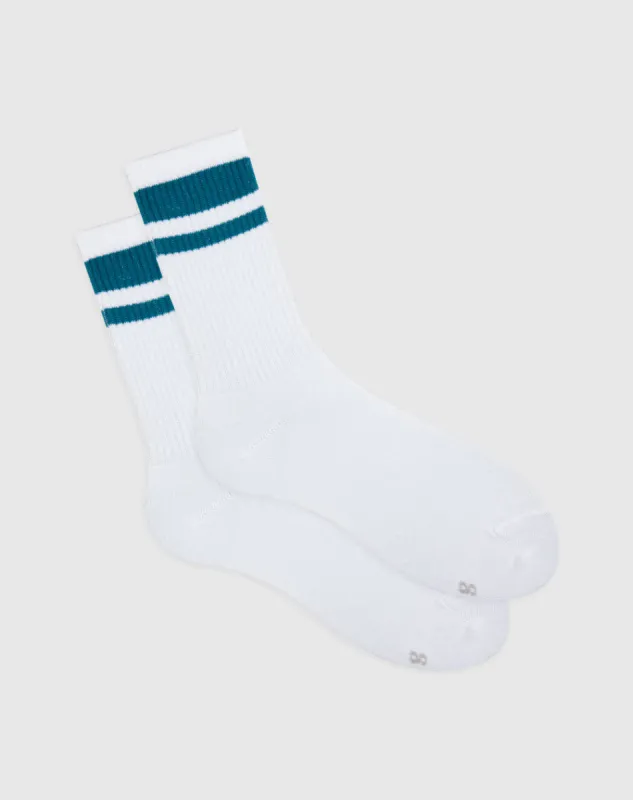 Medias hombre largas algodón blancas sold by Gef