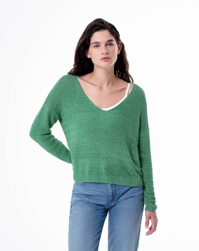 Buzo loose fit verde sold by Gef