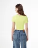 Camiseta Lovit slim fit manga corta verde sold by Gef