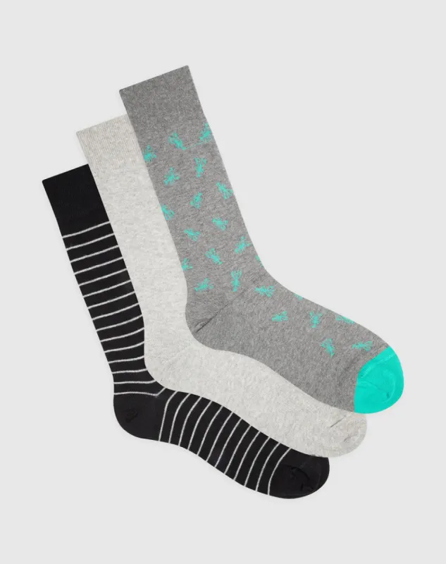 3 pares de medias largas surtido sold by Gef