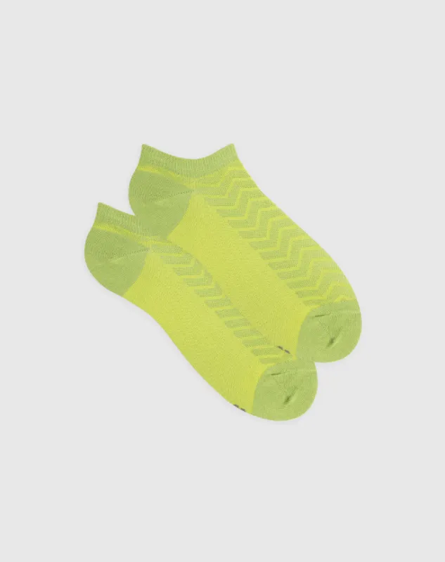 Medias tobilleras verdes sold by Gef