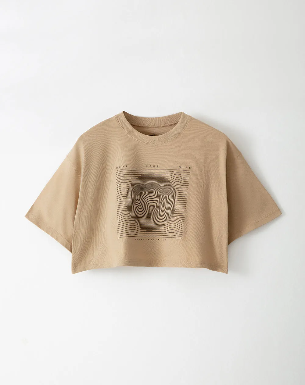 Camiseta relaxed fit manga corta habana sold by Gef product image thumbnail 5