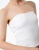 Top strapless soporte medio blanco sold by Gef