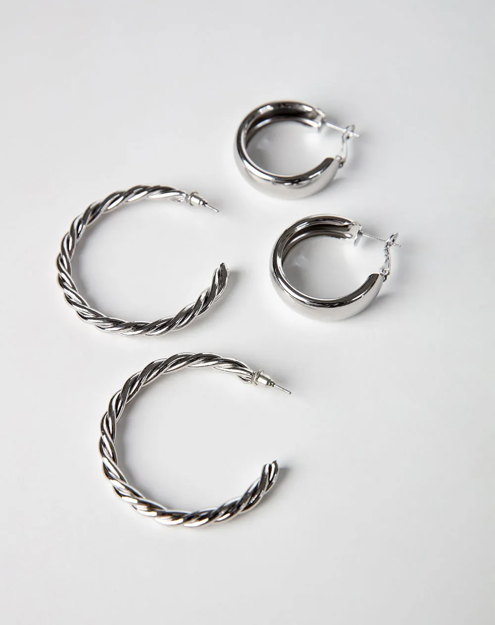 Arete plateado sold by Gef product image thumbnail 2