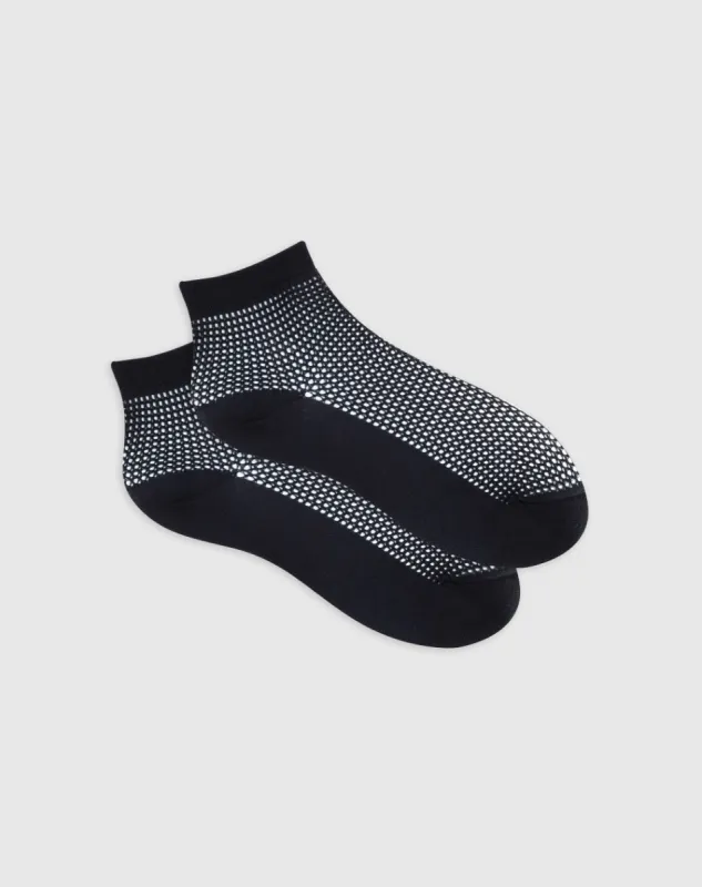 Medias cortas negras sold by Gef