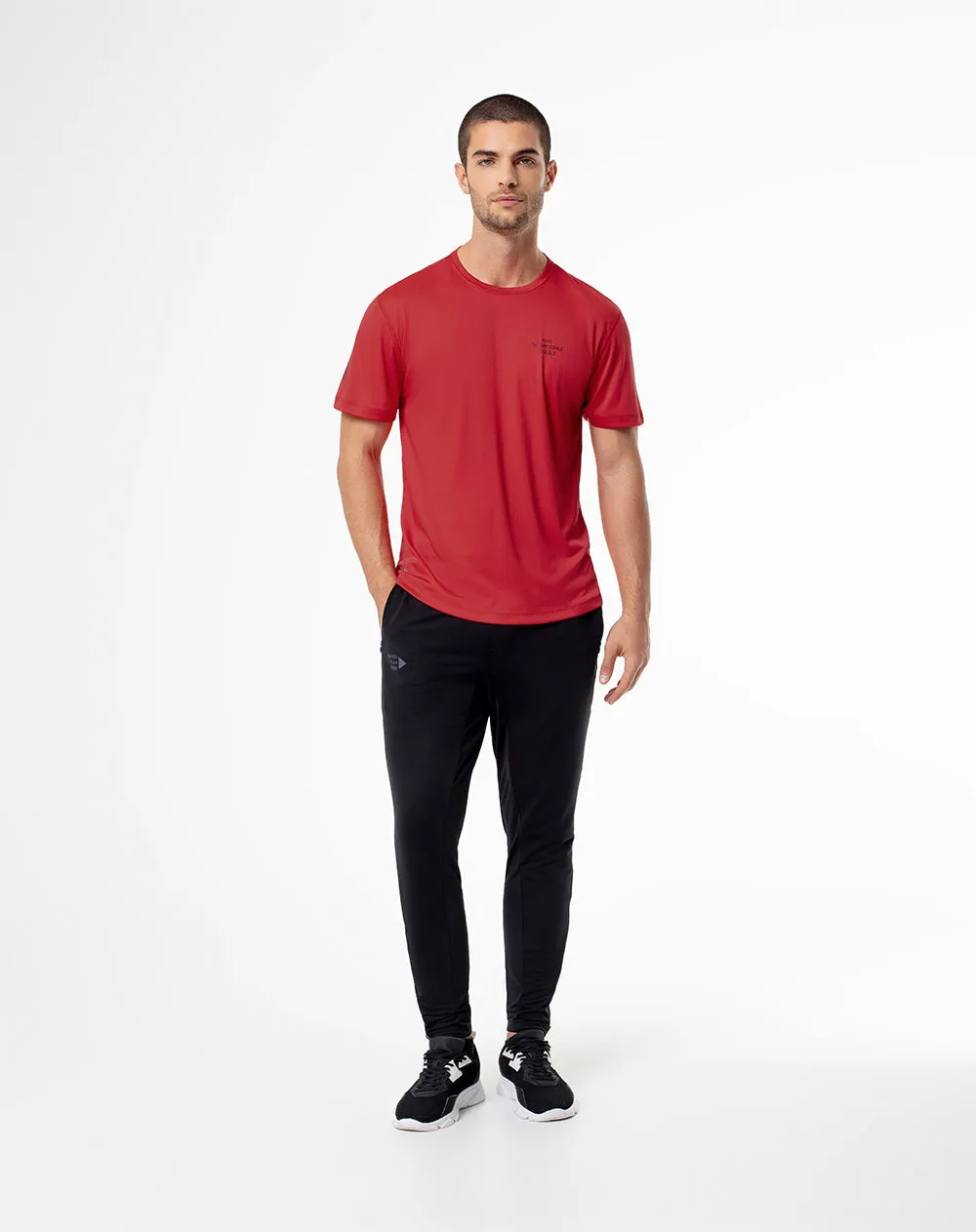 Camiseta deportiva control humedad roja hombre sold by Gef product image thumbnail 4