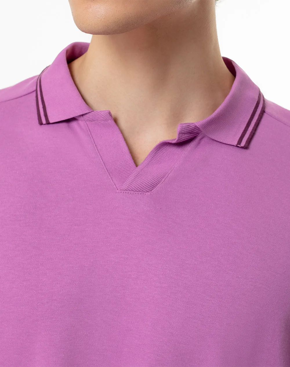 Polo regular fit morada sold by Gef product image thumbnail 3