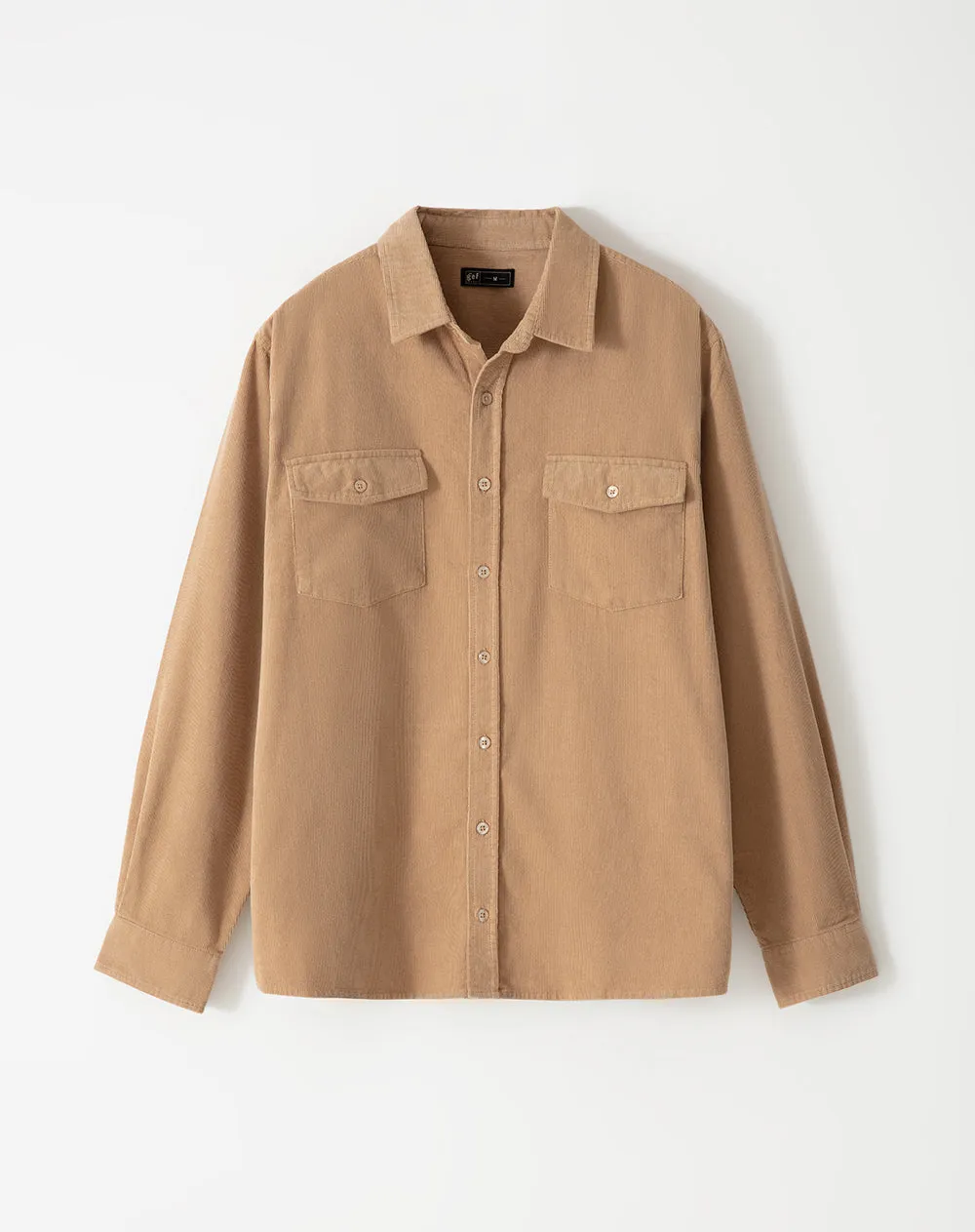 Camisa regular fit manga larga habana sold by Gef product image thumbnail 5