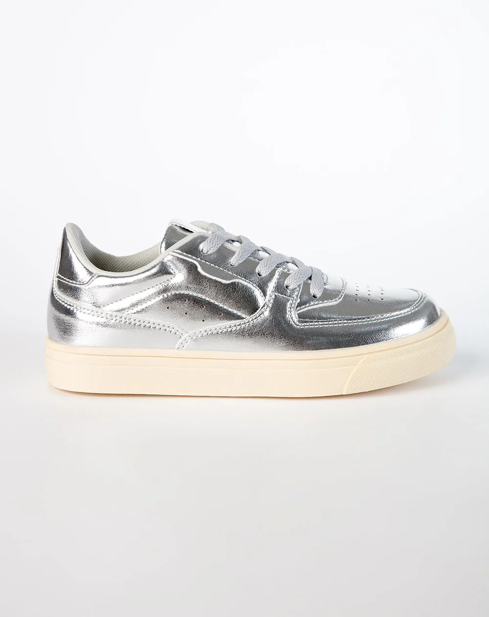 Botas caña baja plateadas sold by Gef product image thumbnail 2