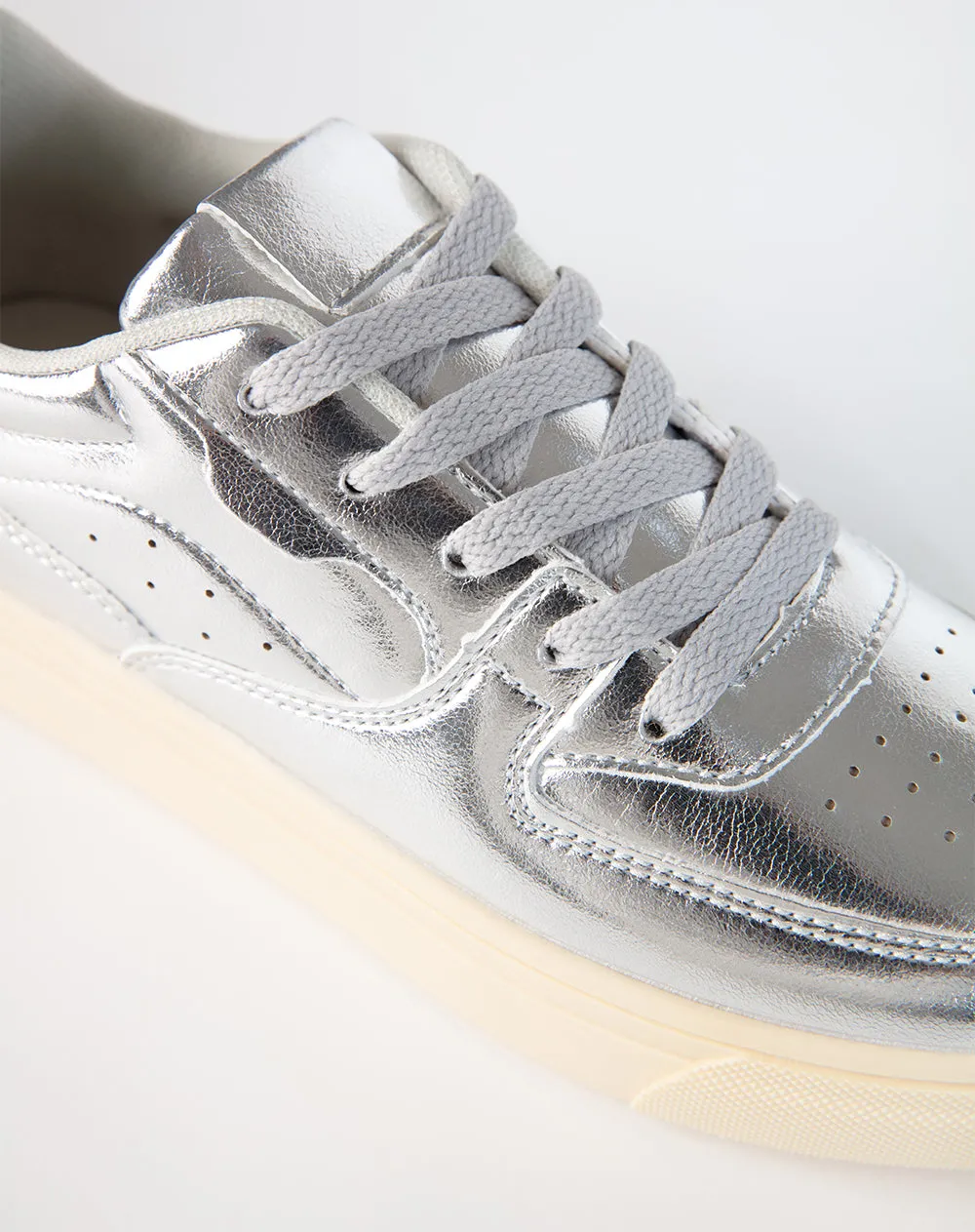 Botas caña baja plateadas sold by Gef product image thumbnail 3