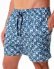 Pantaloneta azul estampado sold by Gef