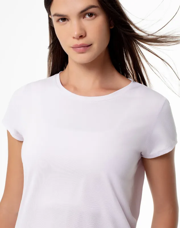 Camiseta deportiva mujer secado rápido lila claro sold by Gef