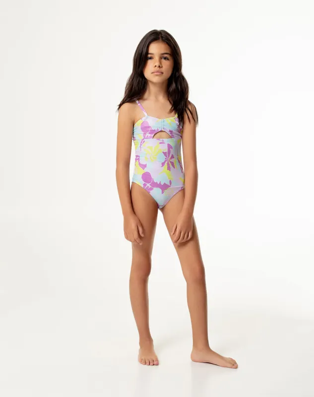 Vestido de baño multicolor estampado sold by Gef