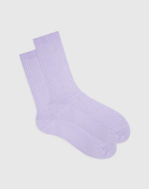 Medias largas moradas sold by Gef